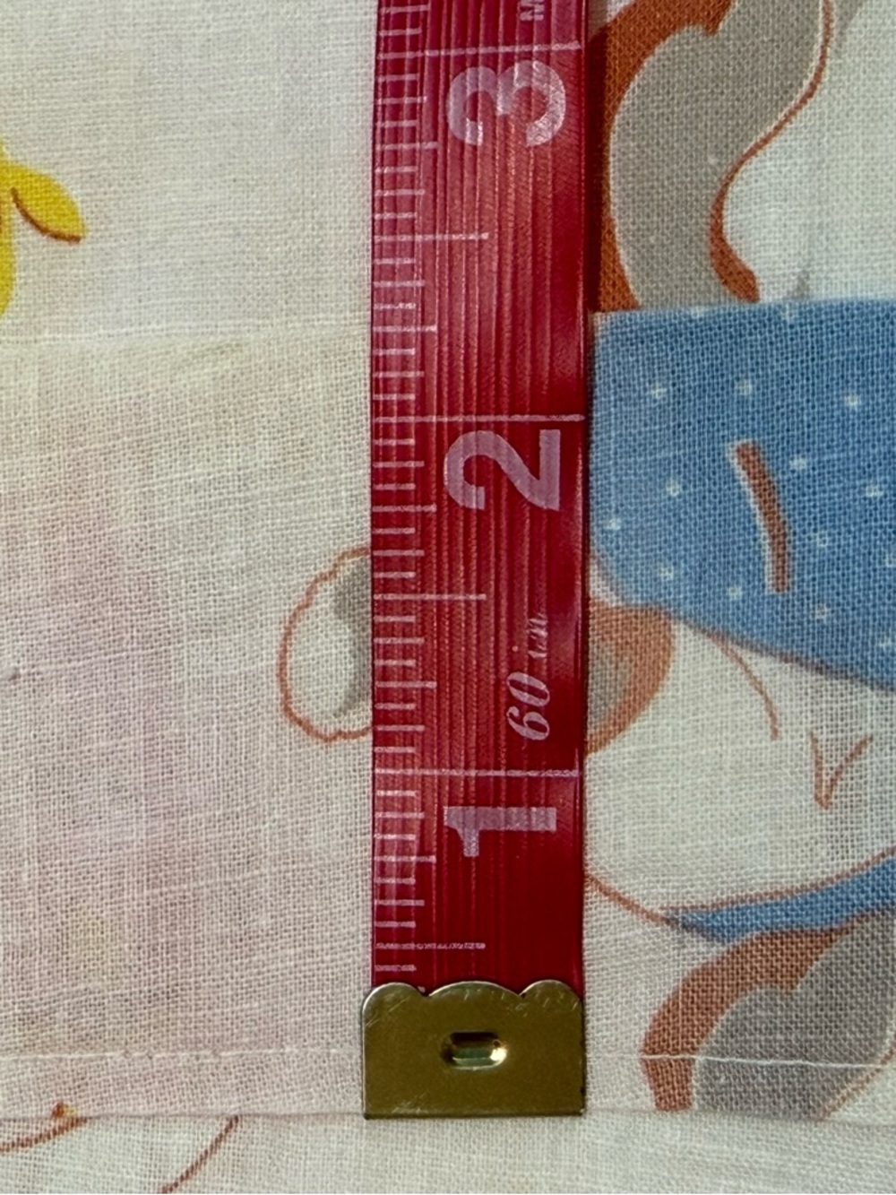 Vintage Nursery Print Curtain Panels RARE pattern ‘50’s-‘60’s - Picture 6 of 12
